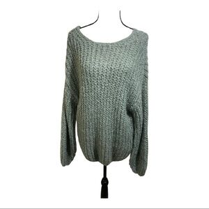 Moss MSCH Copenhagen knit sweater size small oversized mohair very soft.…